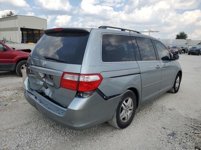 5FNRL38616B054328 - 2006 HONDA ODYSSEY EXL Көк фото 3