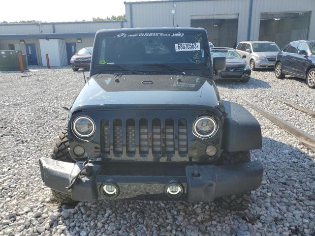 1C4AJWAG7FL764581 - 2015 JEEP WRANGLER SPORT BLACK photo 5