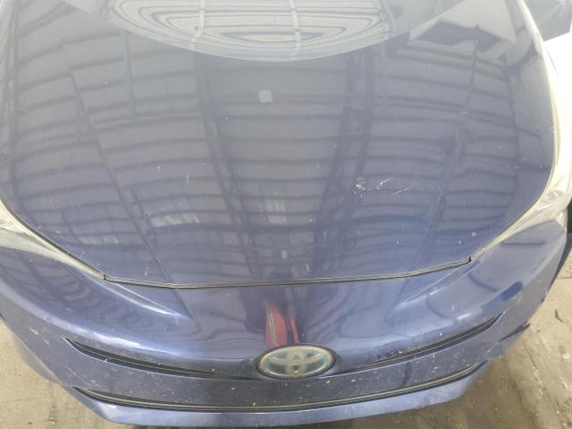 JTDKARFUXH3528174 - 2017 TOYOTA PRIUS BLUE photo 11