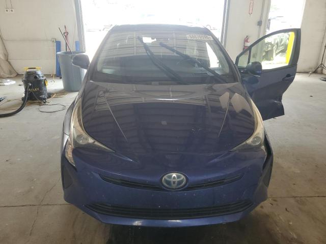 JTDKARFUXH3528174 - 2017 TOYOTA PRIUS BLUE photo 5