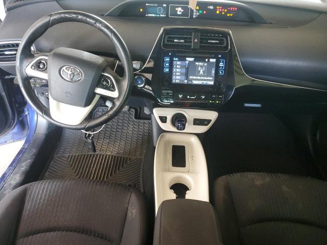 JTDKARFUXH3528174 - 2017 TOYOTA PRIUS BLUE photo 8