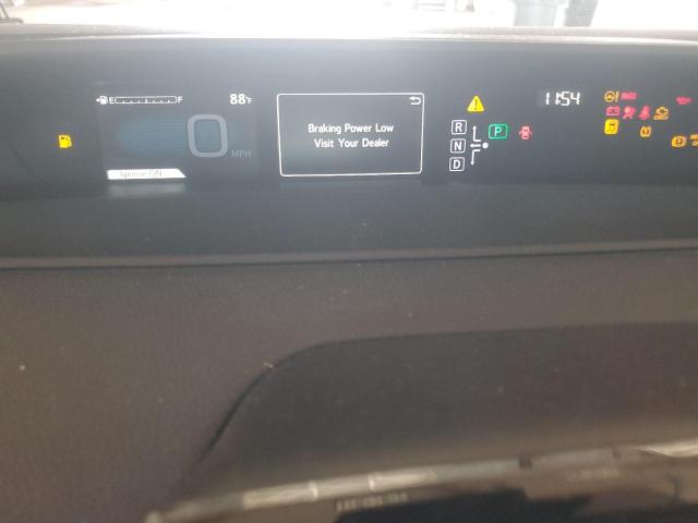 JTDKARFUXH3528174 - 2017 TOYOTA PRIUS BLUE photo 9