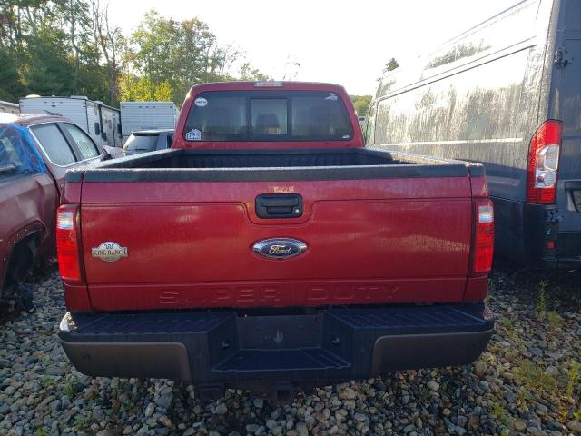 1FT8W4DT7GEC68425 - 2016 FORD F450 SUPER DUTY RED photo 6