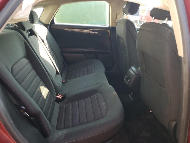 3FA6P0HD8KR249006 - 2019 FORD FUSION SE BURGUNDY photo 10