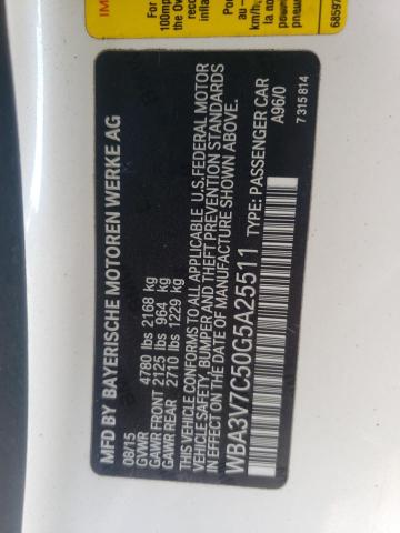 WBA3V7C50G5A25511 - 2016 BMW 428 I SULEV WHITE photo 12