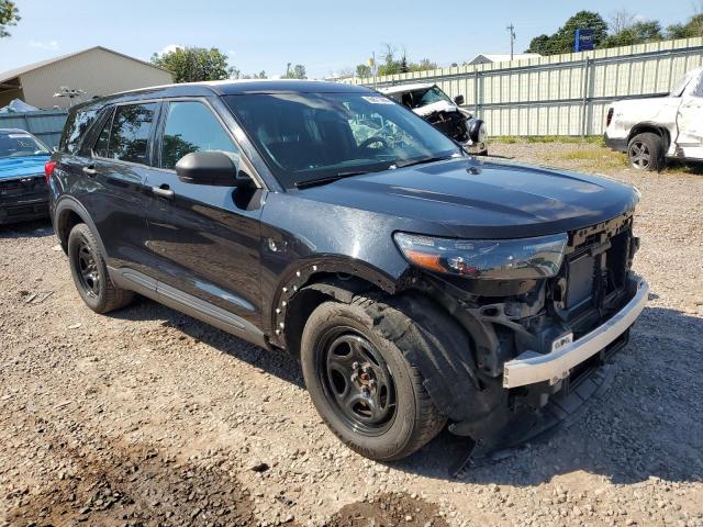 1FM5K8AB6LGB65864 - 2020 FORD EXPLORER POLICE INTERCEPTOR BLACK photo 4