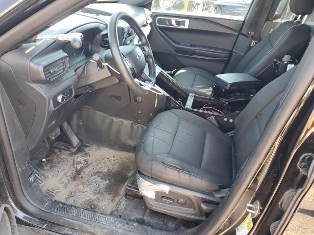 1FM5K8AB6LGB65864 - 2020 FORD EXPLORER POLICE INTERCEPTOR BLACK photo 7