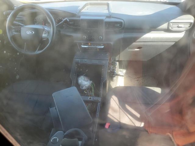1FM5K8AB6LGB65864 - 2020 FORD EXPLORER POLICE INTERCEPTOR BLACK photo 8