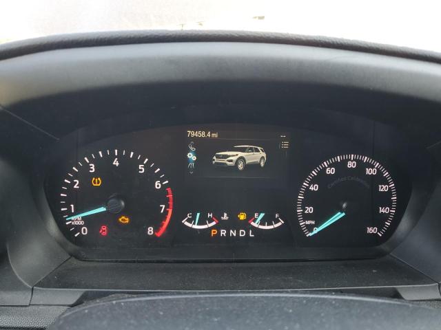 1FM5K8AB6LGB65864 - 2020 FORD EXPLORER POLICE INTERCEPTOR BLACK photo 9