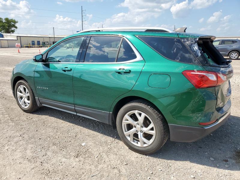2GNAXUEVXK6191312 - 2019 CHEVROLET EQUINOX LT GREEN photo 2