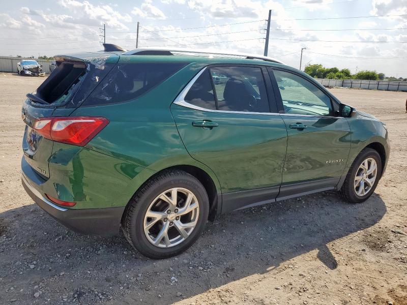 2GNAXUEVXK6191312 - 2019 CHEVROLET EQUINOX LT GREEN photo 3