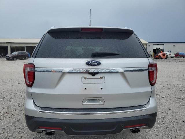 1FM5K7F86JGA04547 - 2018 FORD EXPLORER LIMITED SILVER photo 6