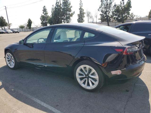 5YJ3E1EB5NF130248 - 2022 TESLA MODEL 3 შავი ფოტო 2