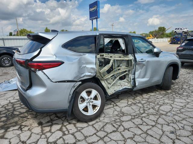 5TDKDRBH9PS018136 - 2023 TOYOTA HIGHLANDER L SILVER photo 3