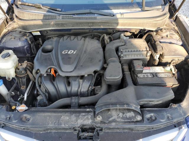 5NPEC4AC0BH161841 - 2011 HYUNDAI SONATA SE ლურჯი ფოტო 11