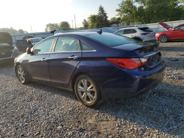 5NPEC4AC0BH161841 - 2011 HYUNDAI SONATA SE ლურჯი ფოტო 2