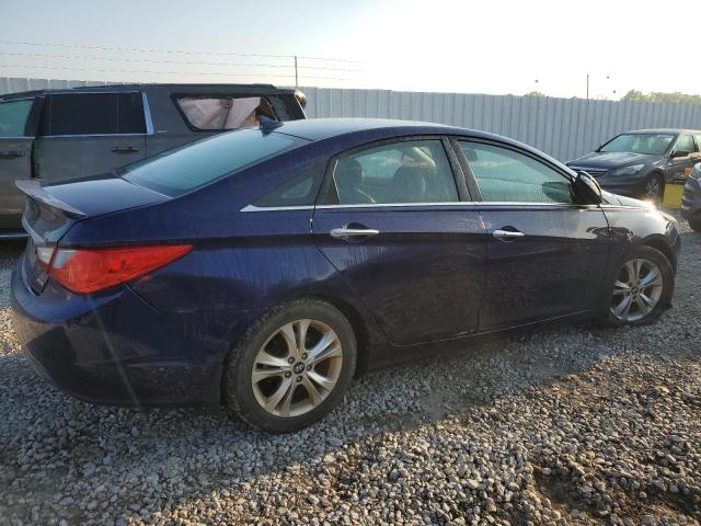 5NPEC4AC0BH161841 - 2011 HYUNDAI SONATA SE ლურჯი ფოტო 3