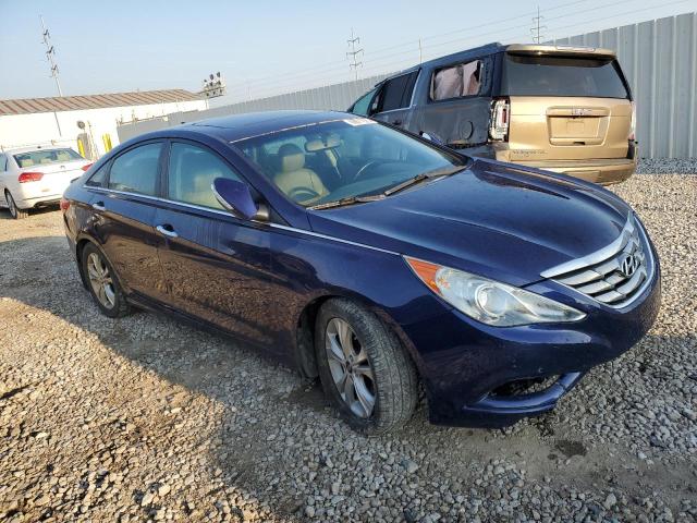 5NPEC4AC0BH161841 - 2011 HYUNDAI SONATA SE ლურჯი ფოტო 4