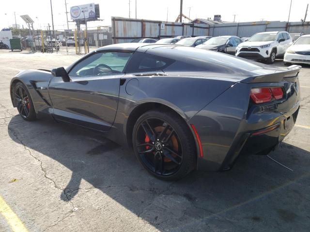 1G1YM2D76E5111116 - 2014 CHEVROLET CORVETTE STINGRAY Z51 3LT GRAY photo 2