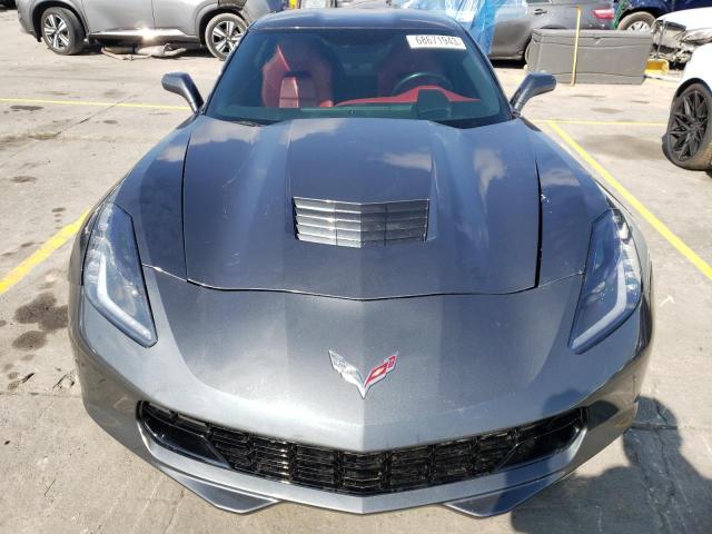 1G1YM2D76E5111116 - 2014 CHEVROLET CORVETTE STINGRAY Z51 3LT GRAY photo 5