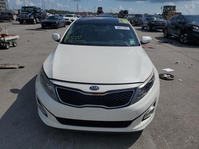 5XXGN4A78FG374978 - 2015 KIA OPTIMA EX WHITE photo 5
