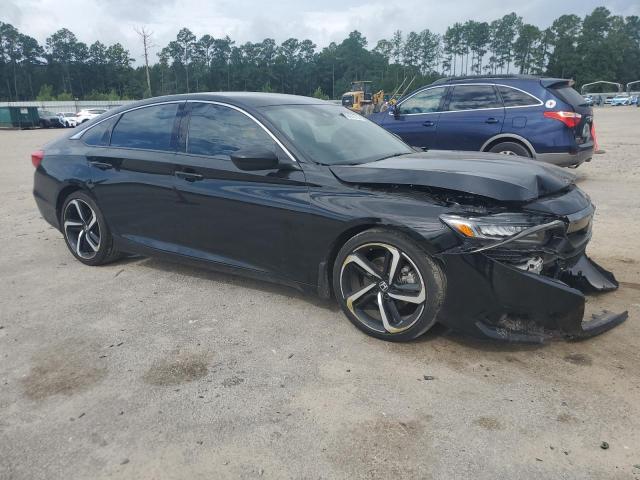 1HGCV1F39MA083175 - 2021 HONDA ACCORD SPORT BLACK photo 4