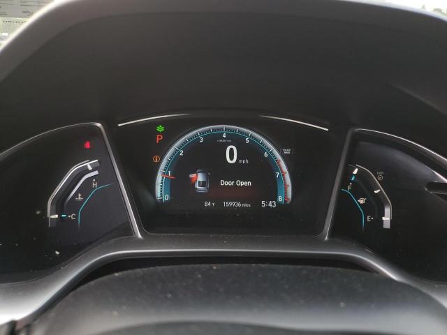 2HGFC3B34GH360843 - 2016 HONDA CIVIC EX SILVER photo 9