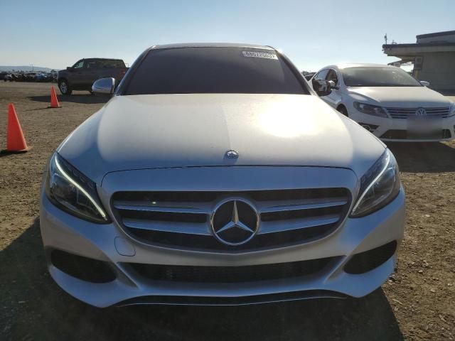 55SWF4KB6FU002195 - 2015 MERCEDES-BENZ C 300 4MATIC SILVER photo 5