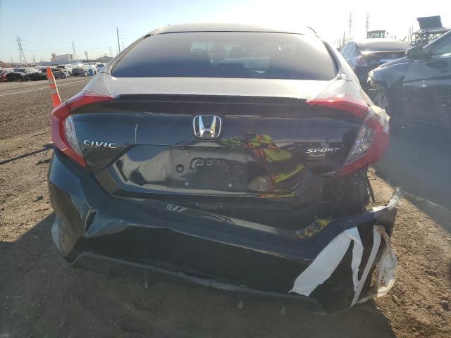 2HGFC2F8XKH603399 - 2019 HONDA CIVIC SPORT BLACK photo 6