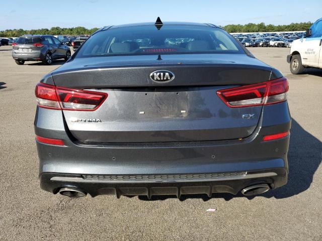 5XXGU4L17LG411445 - 2020 KIA OPTIMA EX GRAY photo 6