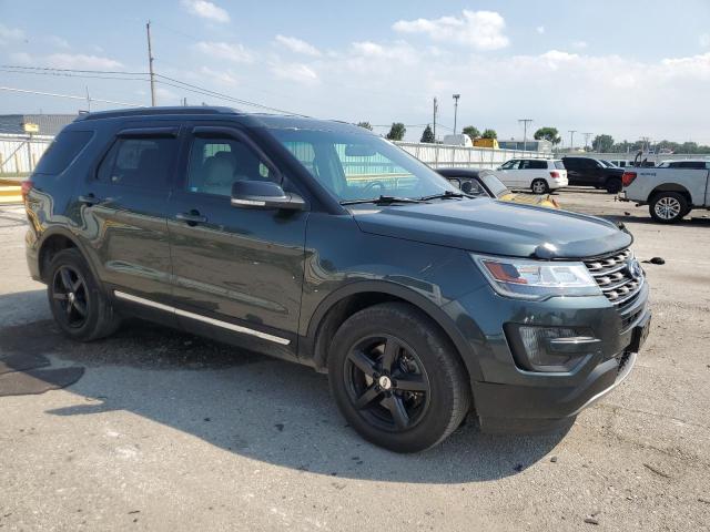 1FM5K8DH0GGB37130 - 2016 FORD EXPLORER XLT GREEN photo 4