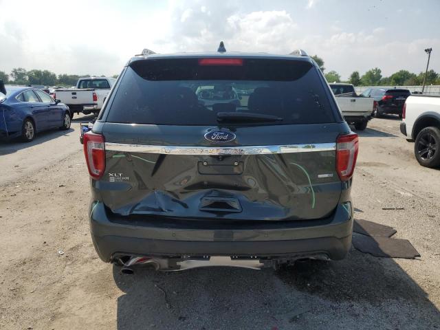 1FM5K8DH0GGB37130 - 2016 FORD EXPLORER XLT GREEN photo 6