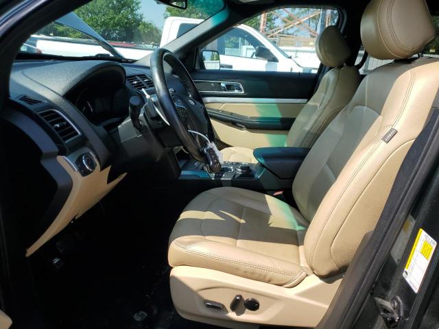 1FM5K8DH0GGB37130 - 2016 FORD EXPLORER XLT GREEN photo 7