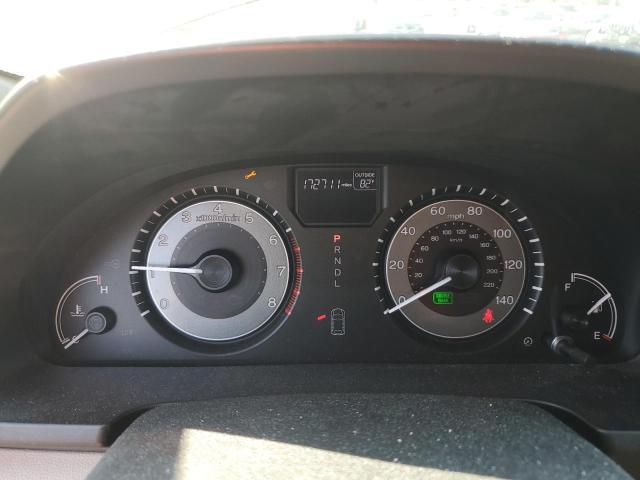 5FNRL5H61EB029942 - 2014 HONDA ODYSSEY EXL BURGUNDY photo 9