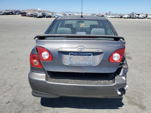 1NXBR32E15Z527971 - 2005 TOYOTA COROLLA CE ნაცრისფერი ფოტო 6