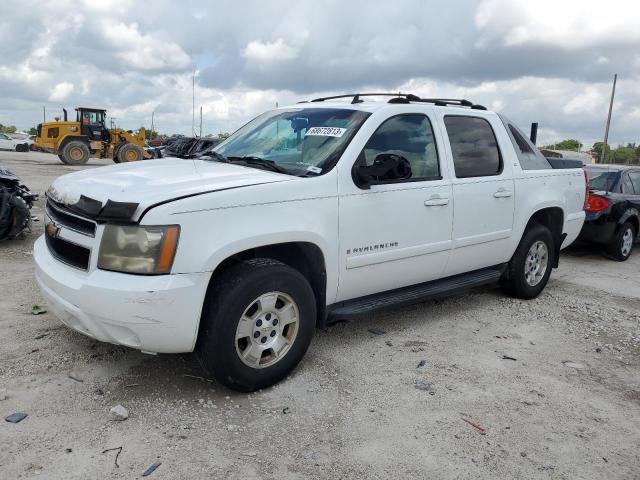 3GNEC12J27G152500 - 2007 CHEVROLET AVALANCHE C1500 WHITE photo 1