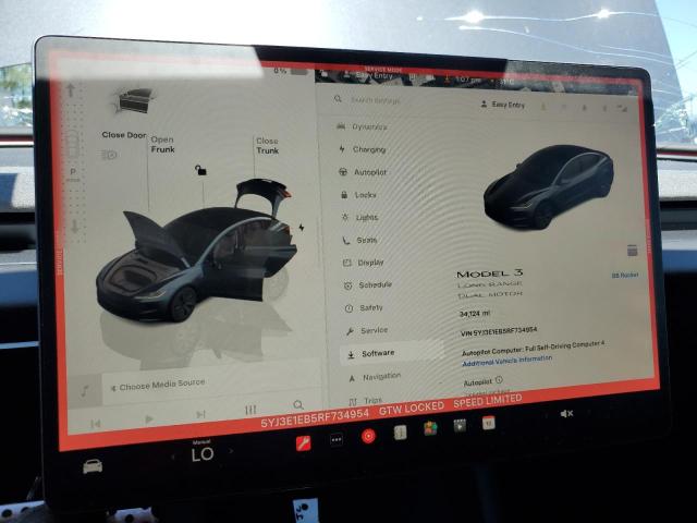 5YJ3E1EB5RF734954 - 2024 TESLA MODEL 3 GRAY photo 9