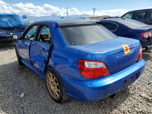 JF1GD70686L500470 - 2006 SUBARU IMPREZA WRX STI BLUE photo 2