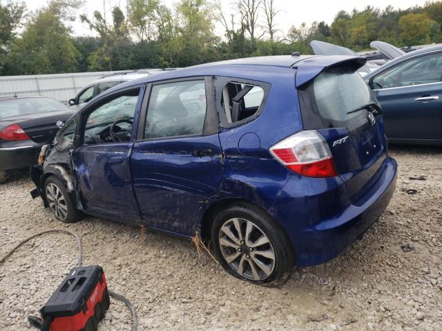 JHMGE8G5XCC027174 - 2012 HONDA FIT SPORT BLUE photo 2