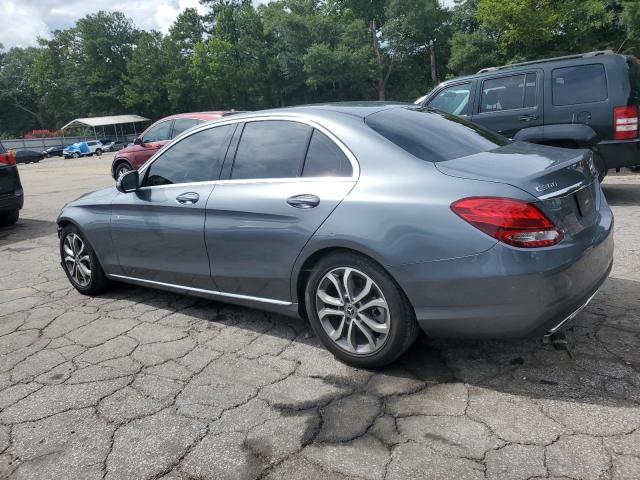 55SWF4JB0JU249108 - 2018 MERCEDES-BENZ C 300 GRAY photo 2