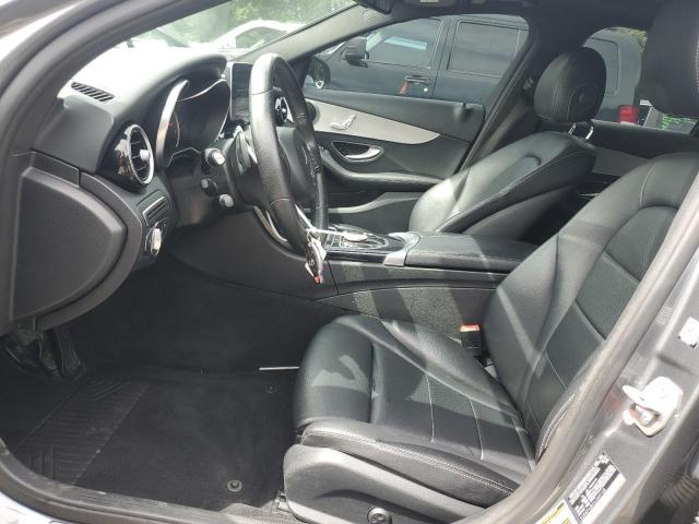 55SWF4JB0JU249108 - 2018 MERCEDES-BENZ C 300 GRAY photo 7