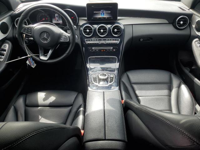 55SWF4JB0JU249108 - 2018 MERCEDES-BENZ C 300 GRAY photo 8