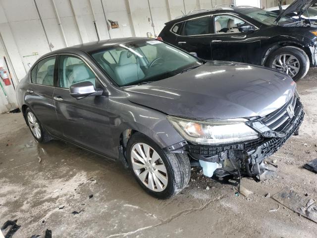 1HGCR2F84DA161979 - 2013 HONDA ACCORD EXL GRAY photo 4