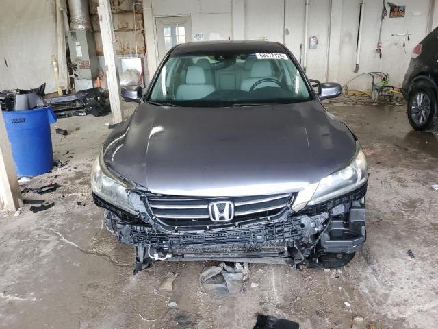 1HGCR2F84DA161979 - 2013 HONDA ACCORD EXL GRAY photo 5