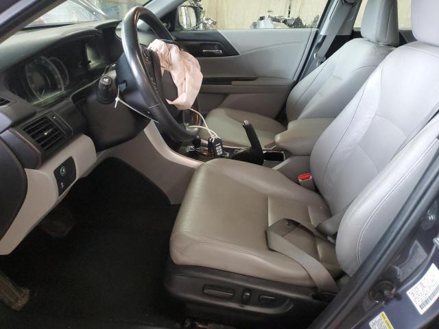 1HGCR2F84DA161979 - 2013 HONDA ACCORD EXL GRAY photo 7