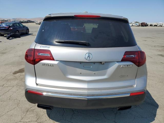 2HNYD2H30CH510845 - 2012 ACURA MDX TECHNOLOGY ვერცხლისფერი ფოტო 6
