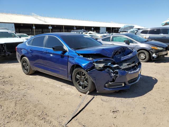 1G11Y5SL2EU139590 - 2014 CHEVROLET IMPALA LS BLUE photo 4