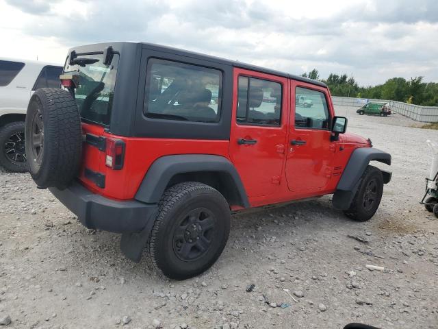 1C4BJWKGXHL626037 - 2017 JEEP WRANGLER U SPORT RED photo 3