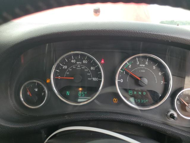 1C4BJWKGXHL626037 - 2017 JEEP WRANGLER U SPORT RED photo 9