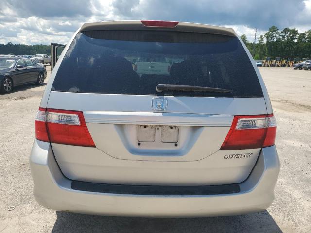 5FNRL38425B018158 - 2005 HONDA ODYSSEY EX SILVER photo 6